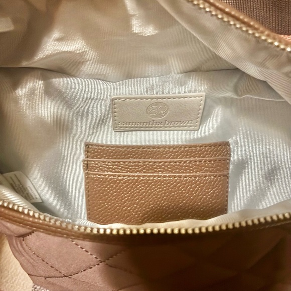 NWT Samantha Brown quilted To Go belt bag with rfid - Picture 3 of 4